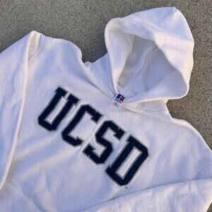 Vintage russell athletic ucsd boxy fit hoodie